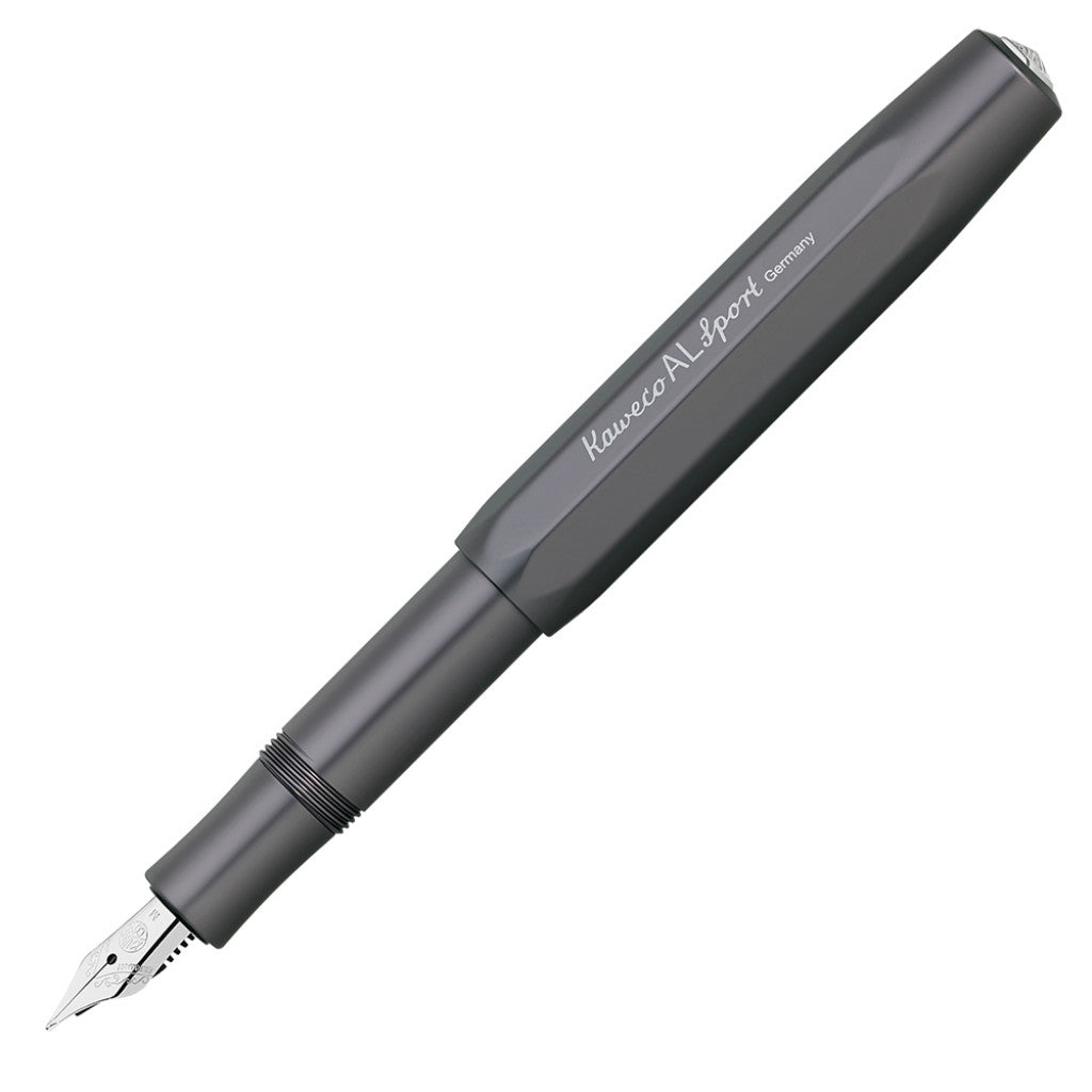 Kaweco AL Sport Fyllepenn - M 0.9mm - Anthracite