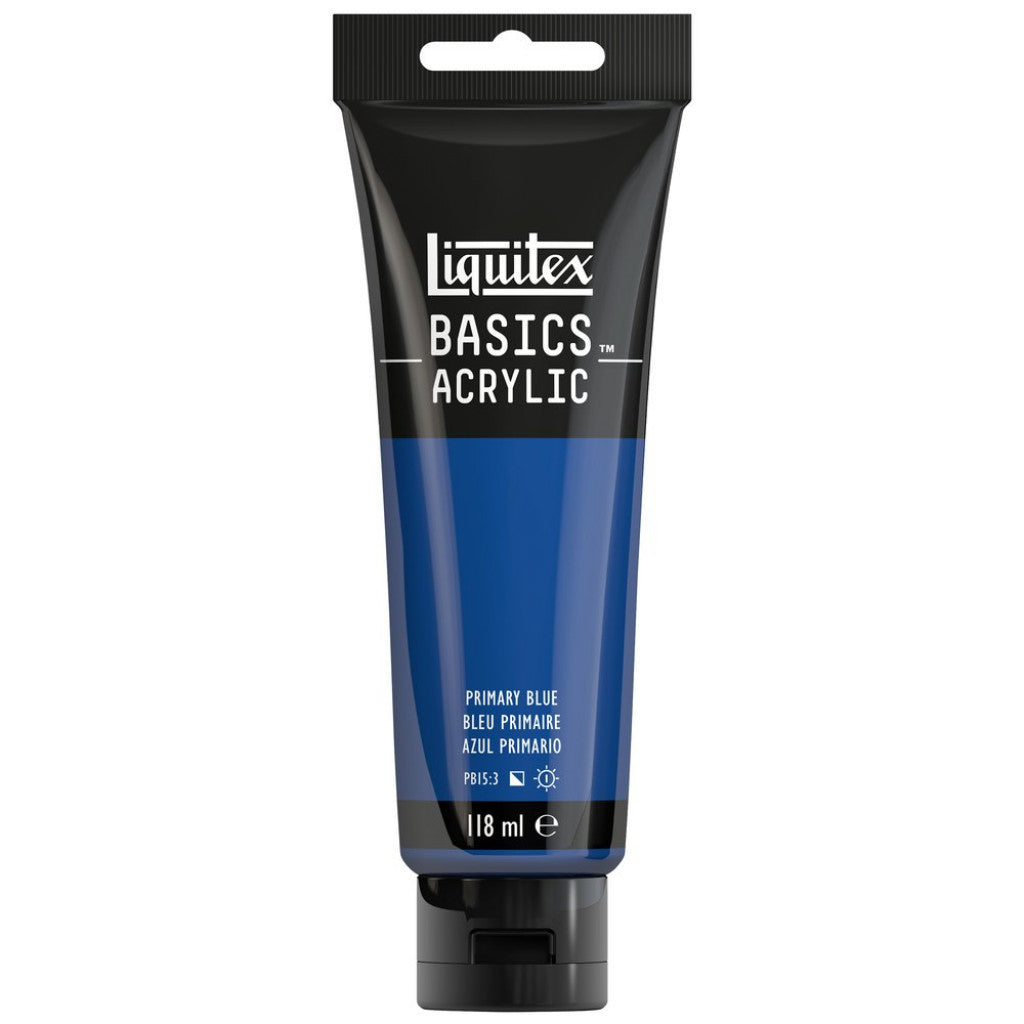 Liquitex Basics Acrylic 118ml - 420 Primary Blue  S1