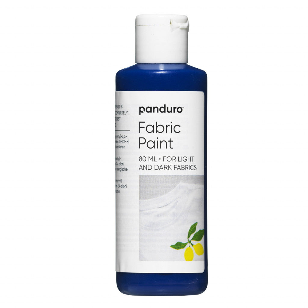 Tekstilmaling (Fabric Paint) 80ml - Navy Blue