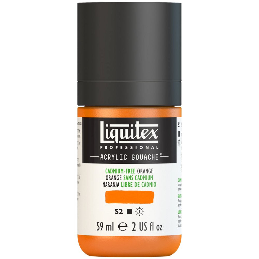Liquitex Acrylic Gouache (matt) 59ml - 892 Cadmium Free Orange  S2