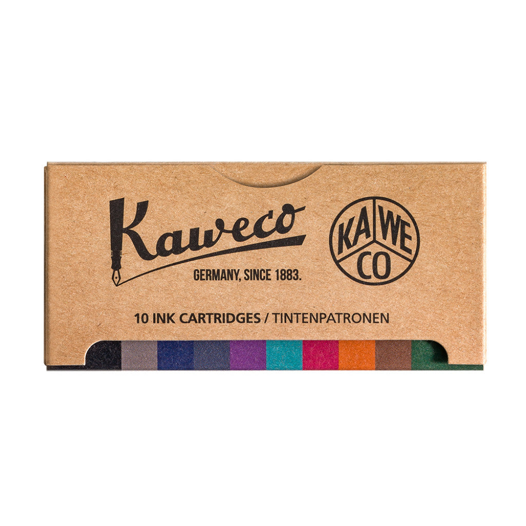 Kaweco Blekkpatron Sett 10 stk - Assorterte farger