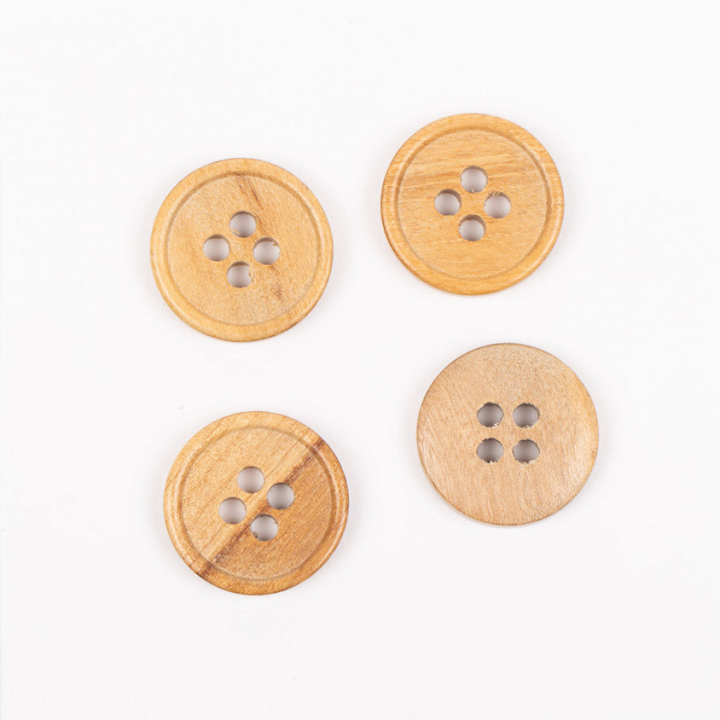 Knapp, 20mm - Olive wood (Brim 808)