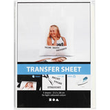 Transferpapir - Til Lyst Stoff, Transparent, 5 ark