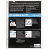 Transferpapir - Til Lyst Stoff, Transparent, 5 ark