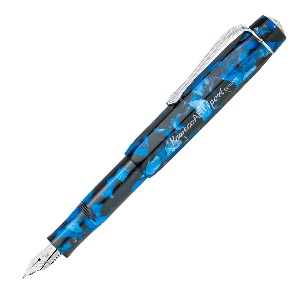 Kaweco Art Sport Fyllepenn - F 0.7mm Pebble Blue