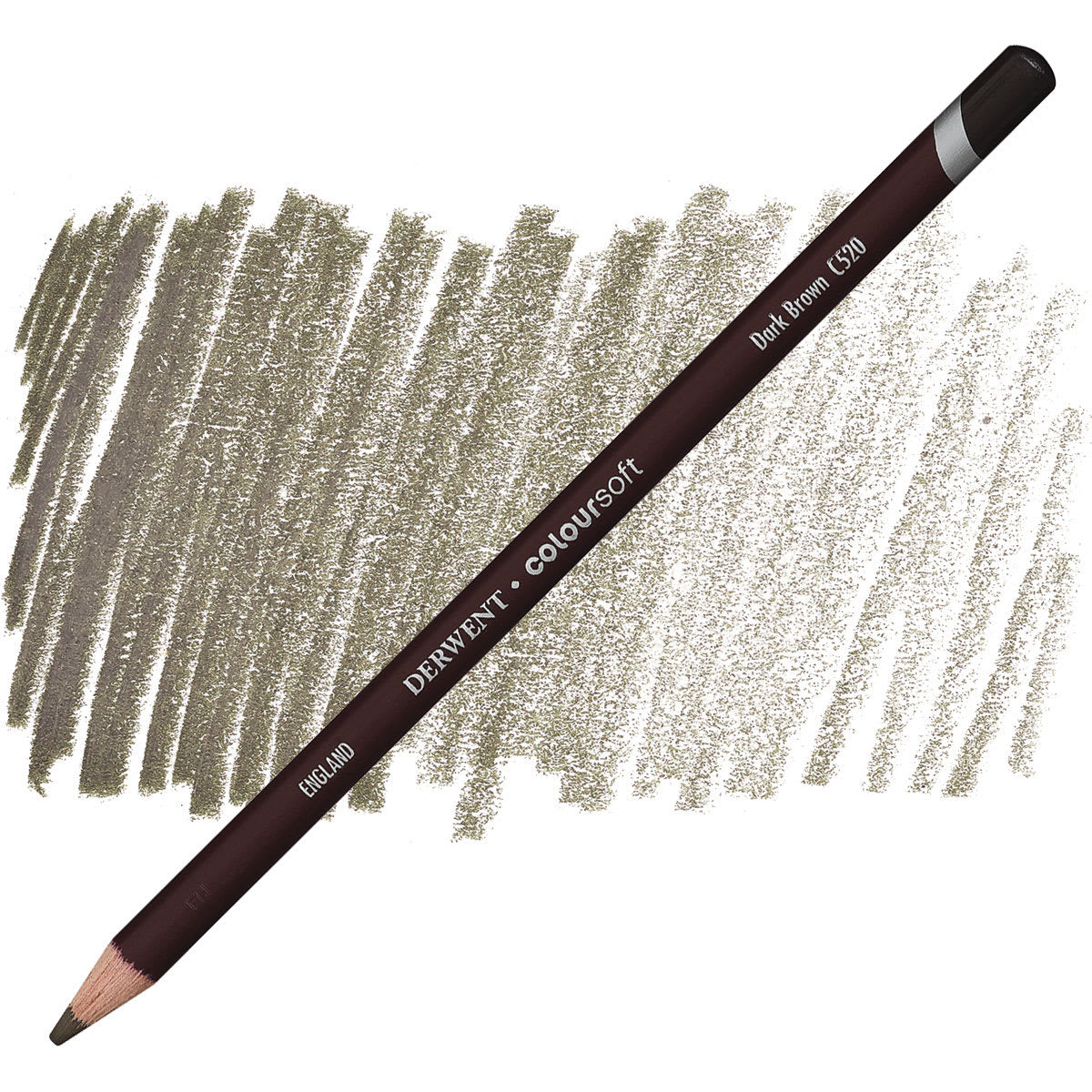 Derwent -  Coloursoft - C520 Dark Brown