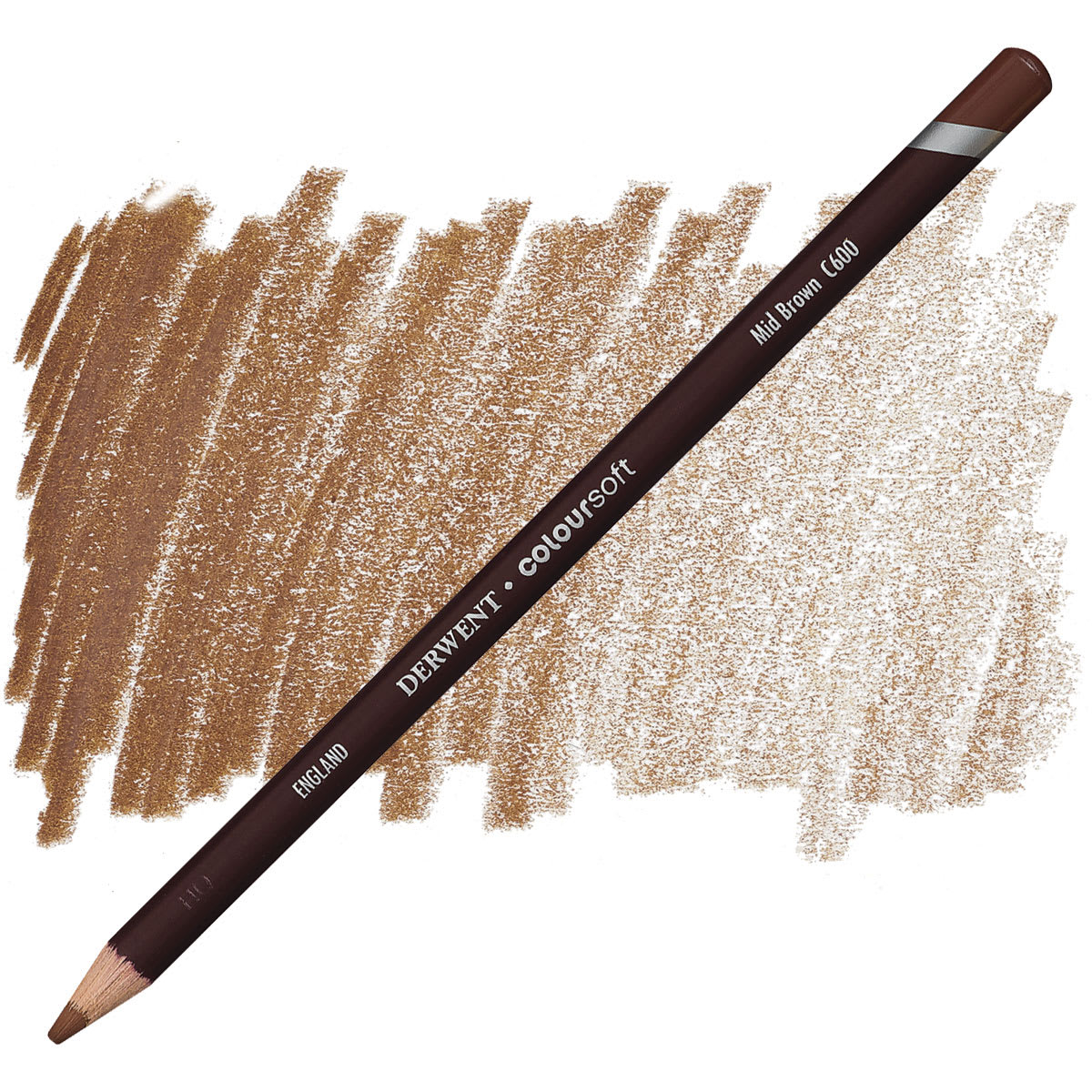 Derwent -  Coloursoft - C600 Mid Brown