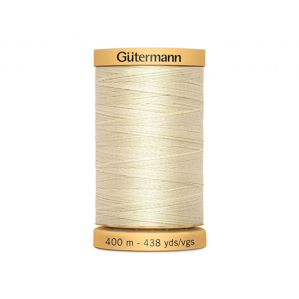 Gütermann C Ne 50 Bomull 400m - 919 Off White