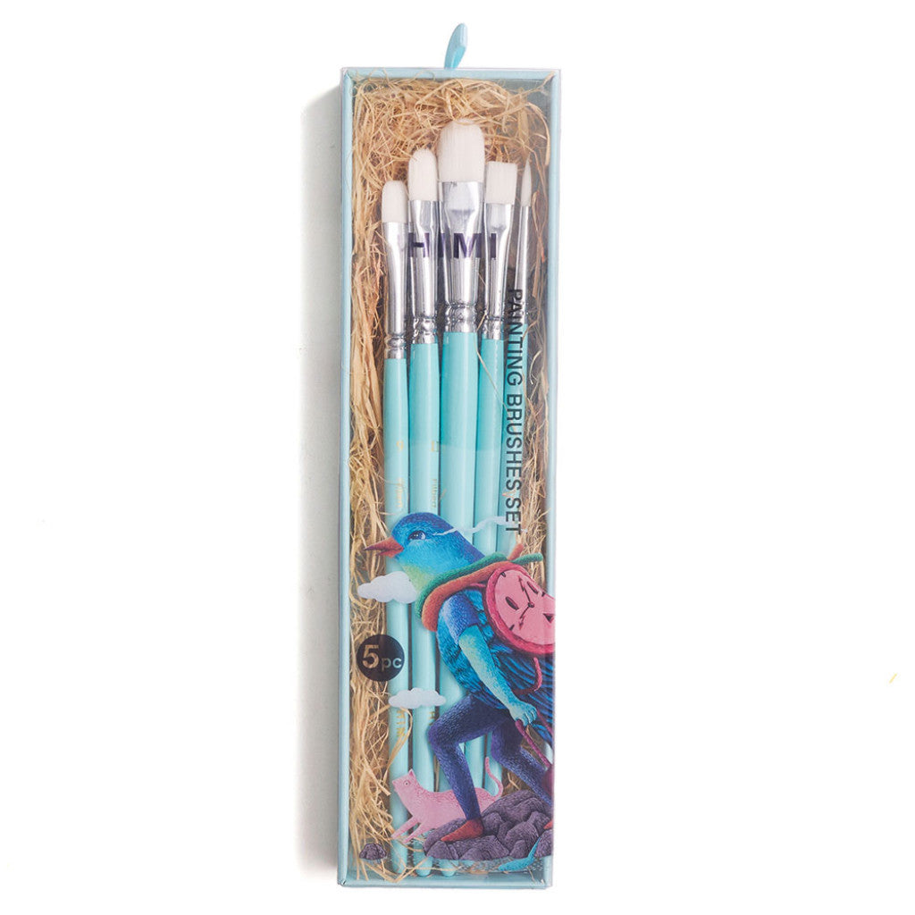 HIMI Penselsett 5stk - Blå
