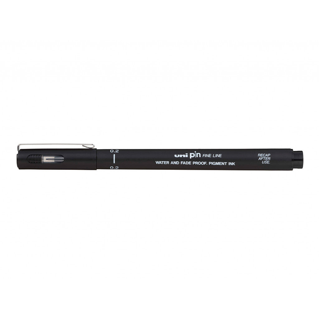 Uni pin Fineliner 02 - Sort