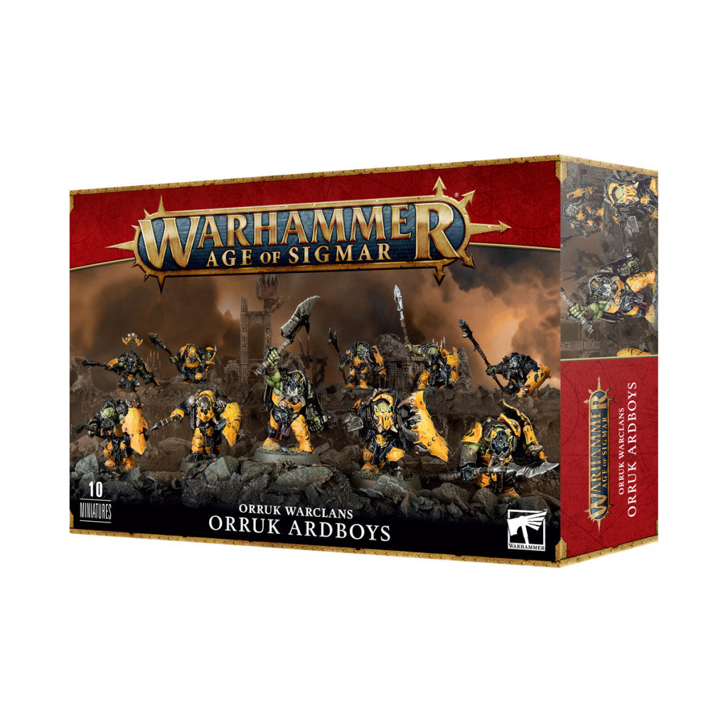 Warhammer Age of Sigmar, Orcs & Goblins - Orruk Warclans: Orruk Ardboyz