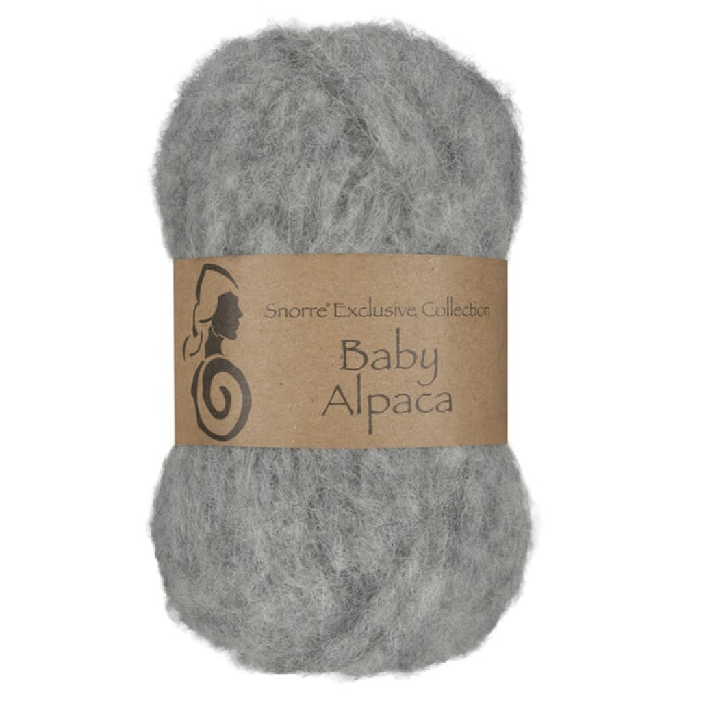 Baby Alpaca - 313 Lys Grå