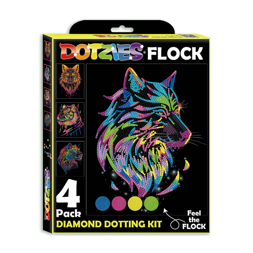 Diamond Dotz Dotzies - Flock - Wild Neon