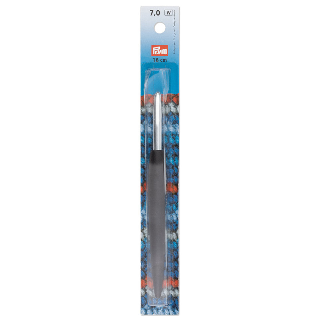 Prym Heklenål Soft grip - 16cm - 7,0mm