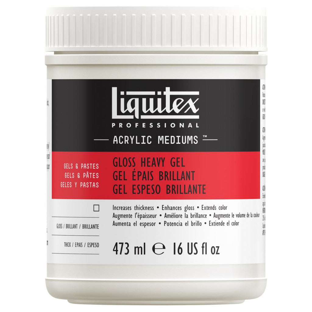 Liquitex Gel - Gloss Heavy, 473 ml