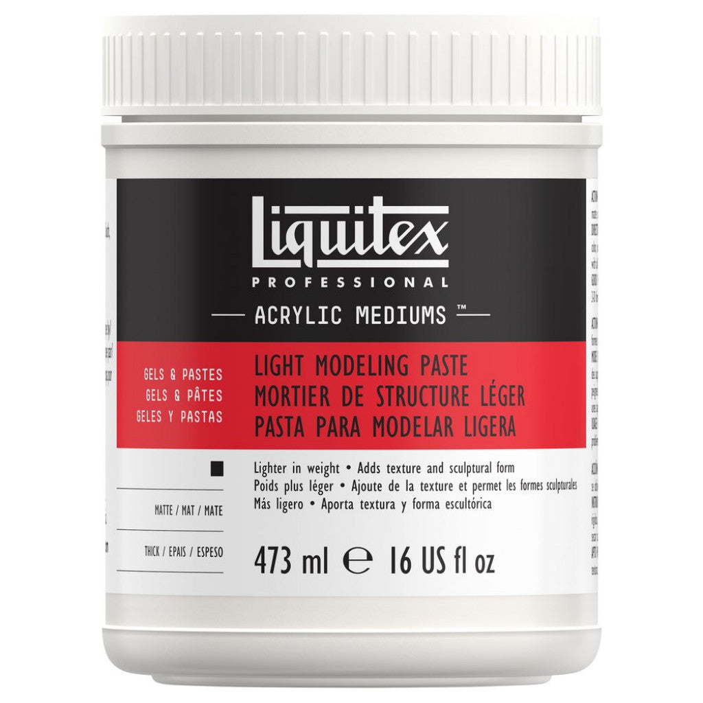 Liquitex Gel - Light Modeling Paste, 473 ml