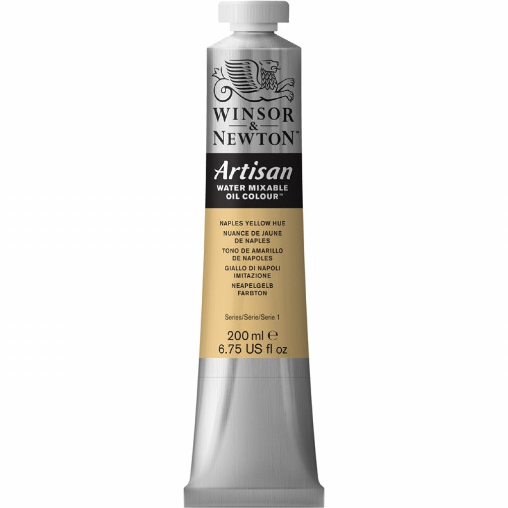 W&N - Artisan Water Mixable Oil 200ml - 422 Naples Yellow Hue