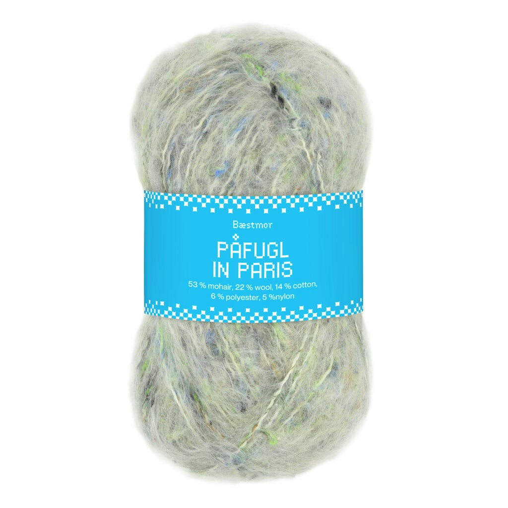 Påfugl in Paris - 7970 Green Tweed