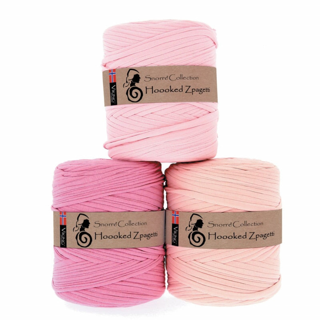 Hoooked Zpagetti - 761 Lys rosa