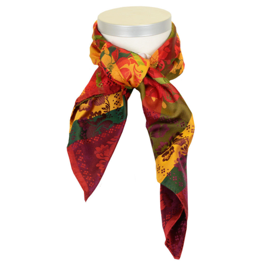 Silkeskjerf 70 x 70cm - Gabriella 405