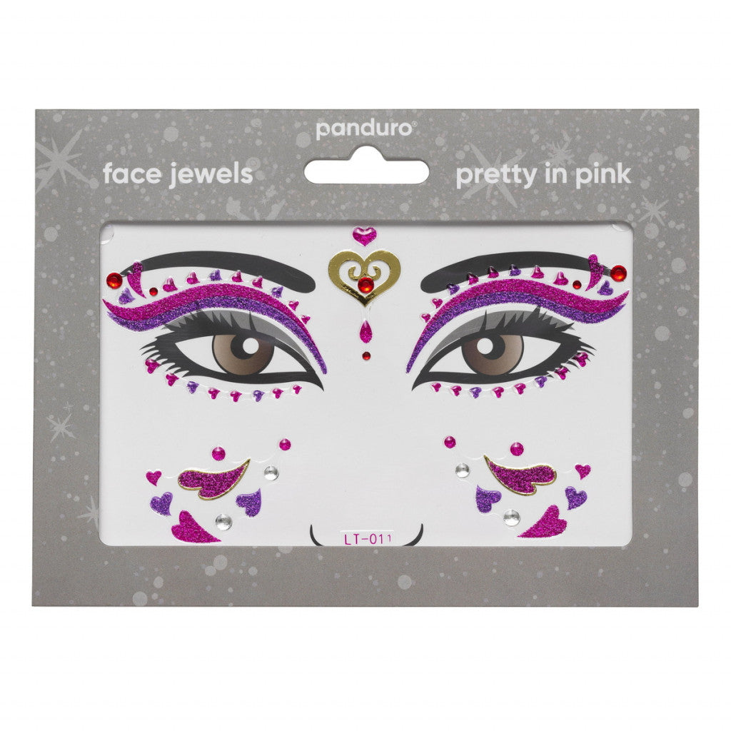 Face Jewels Pretty In Pink