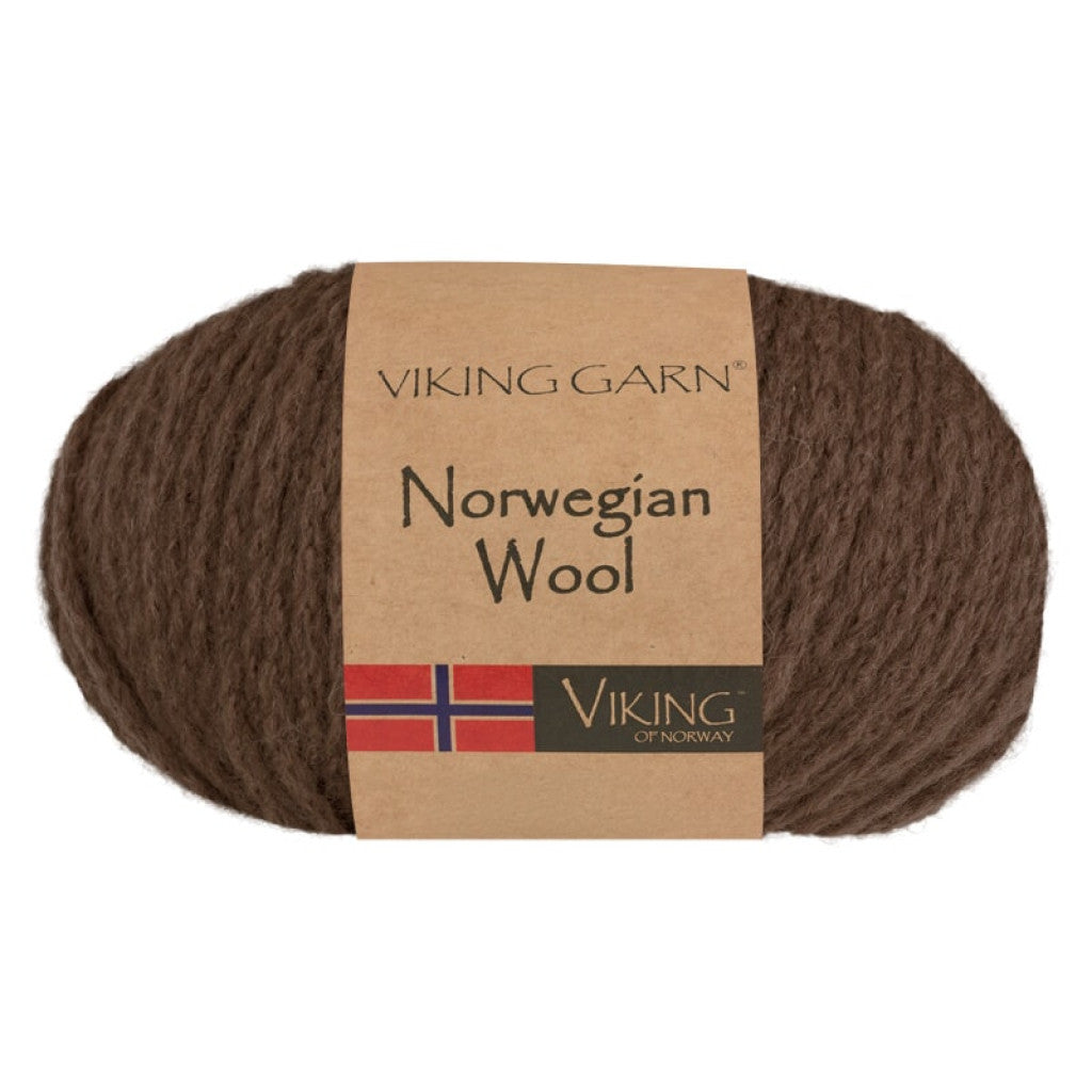 Norwegian Wool - 408 Brun