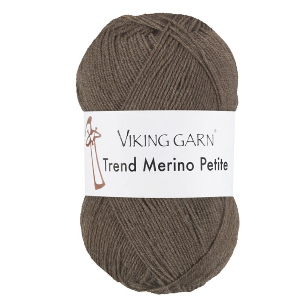 Trend Merino Petite - 398 Brun melert