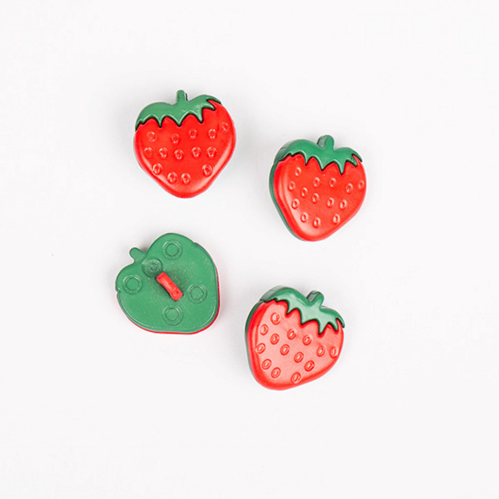 Knapp 18mm - Strawberry (552)