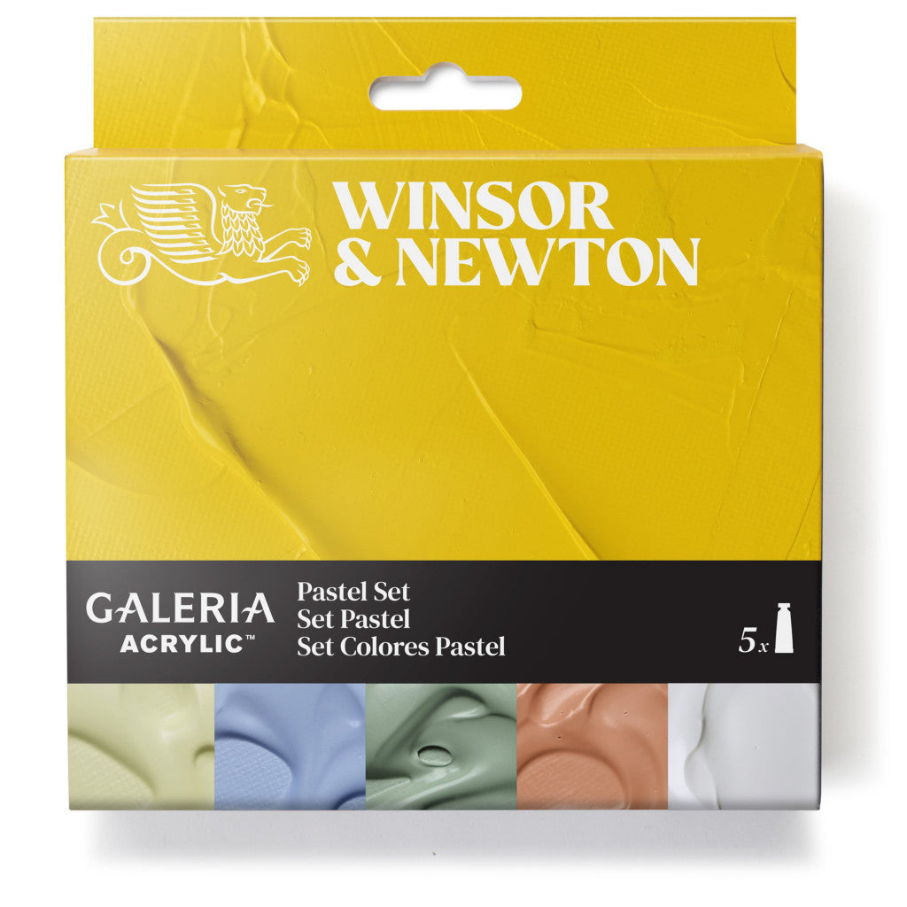 W&N Galeria Pastel sett - 5x60ml