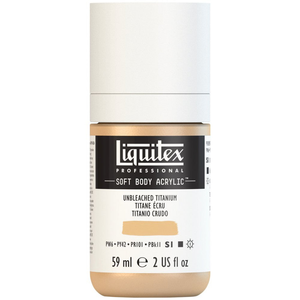 Liquitex Soft Body 59ml - 434 Unbleached Titanium S1