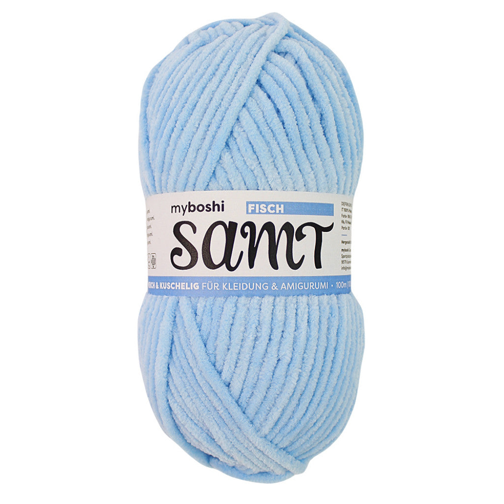 Myboshi Samt Chenillegarn 100g - 856 Fish
