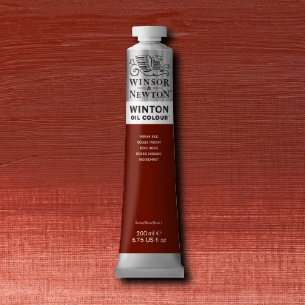 W&N - Winton Oil 200ml - 317 Indian Red
