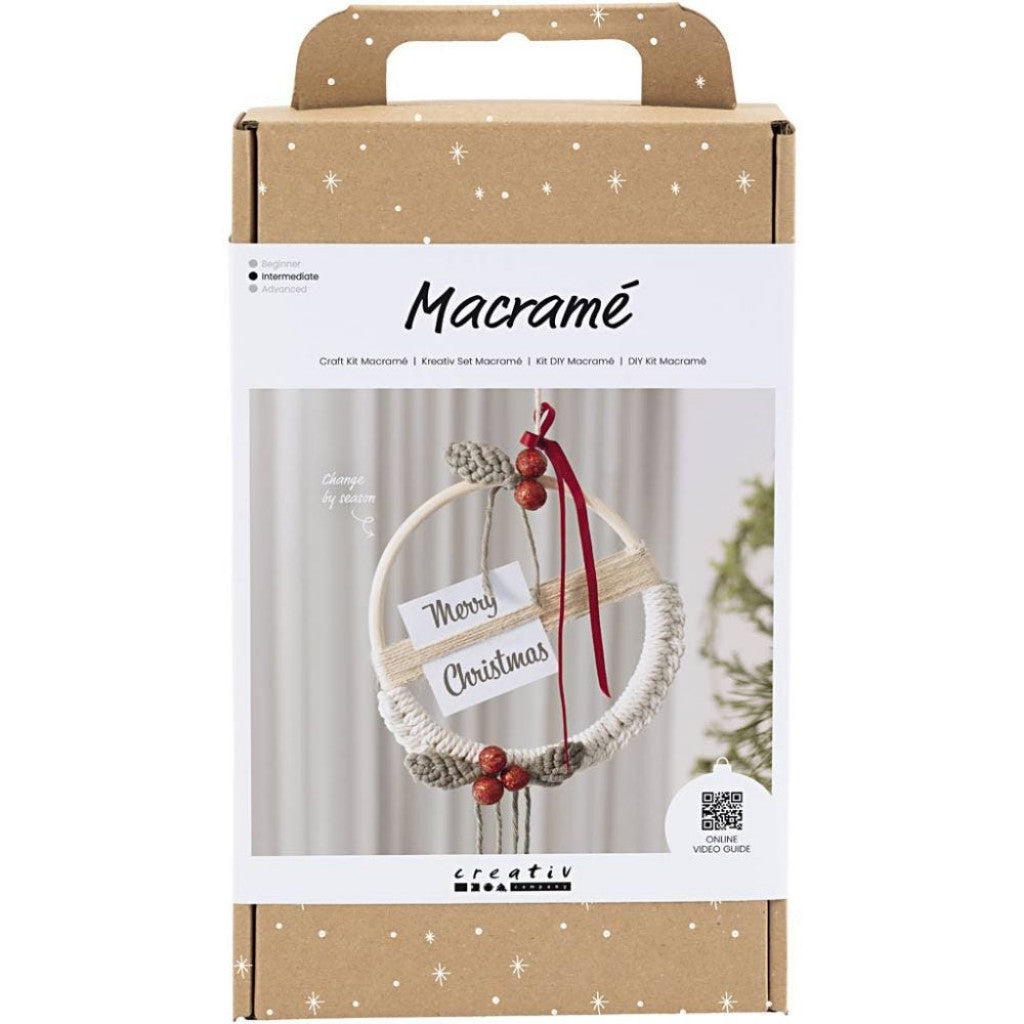 DIY Kit Makramè - Julekrans