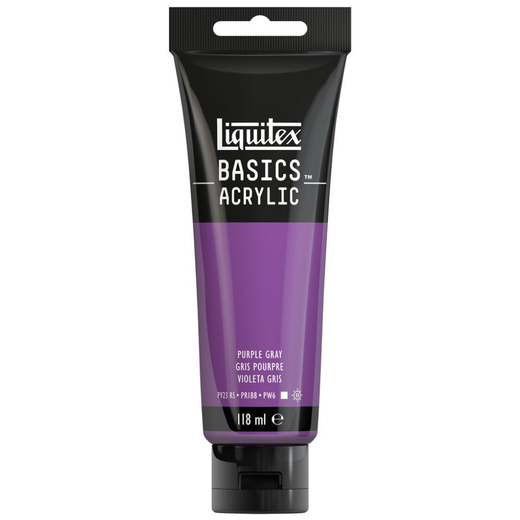 Liquitex Basics Acrylic 118ml - 263 Purple Grey  S1