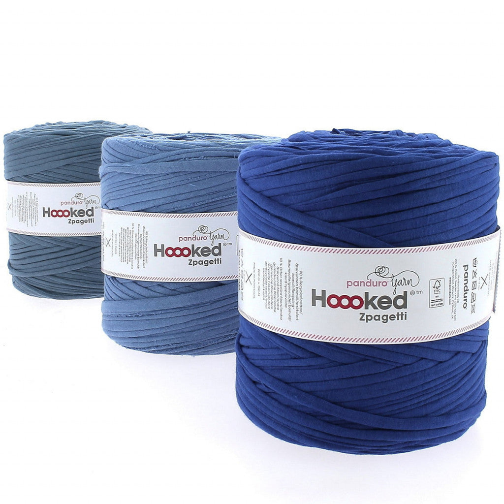 Hoooked Zpagetti, ca 900g - Blå