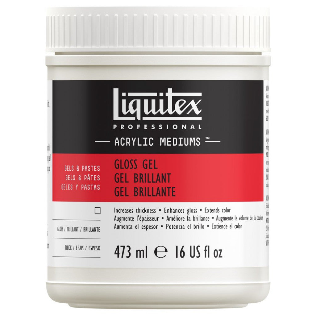 Liquitex Gel - Gloss, 473 ml