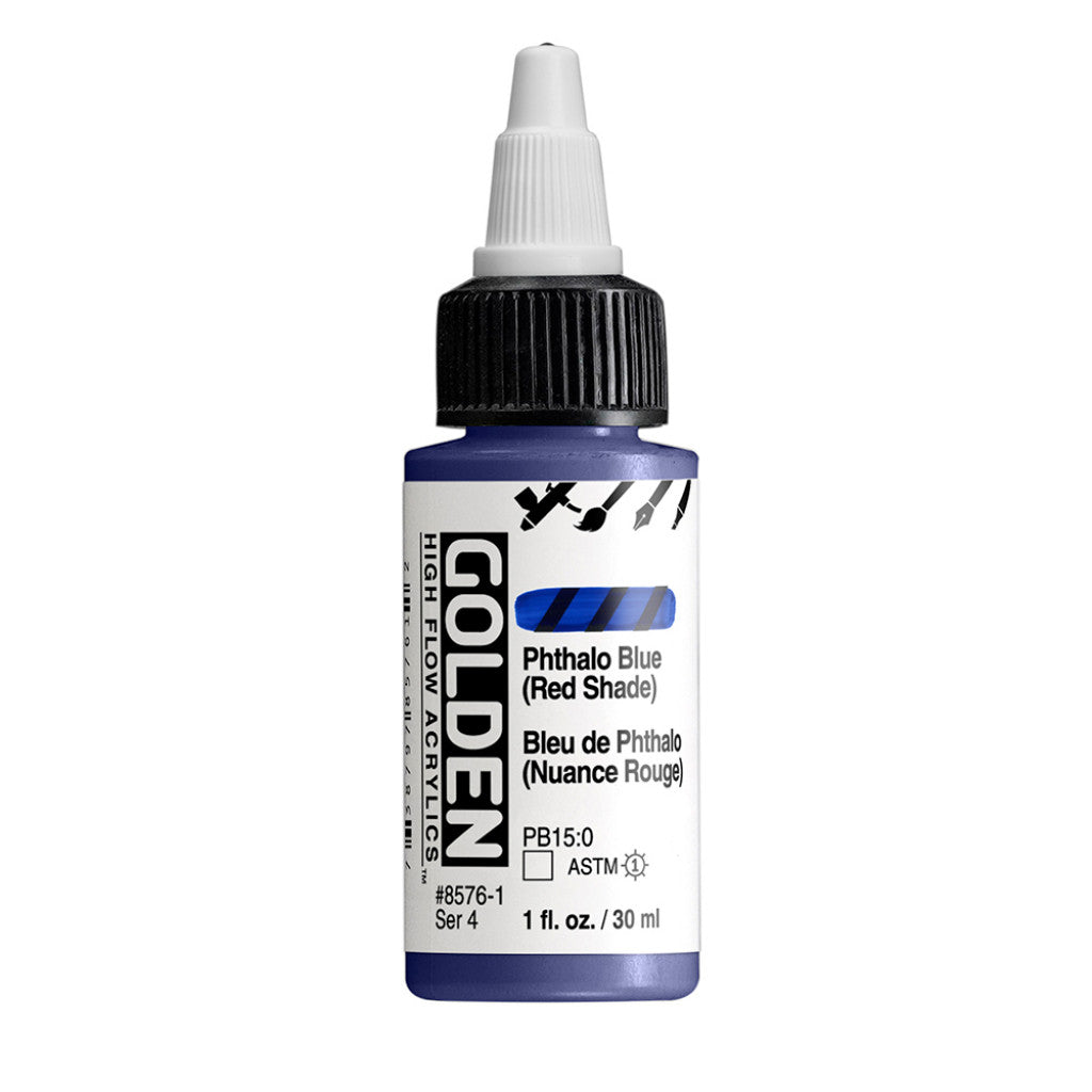 Golden High Flow Acrylics 30ml - Phthalo Blue Red Sh.