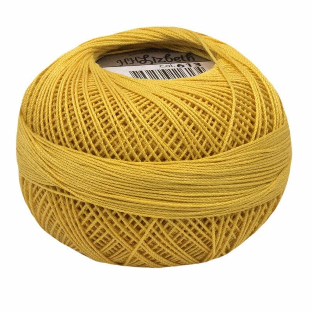 Lizbeth Size 40 - 613-Golden Yellow Med -HH40613