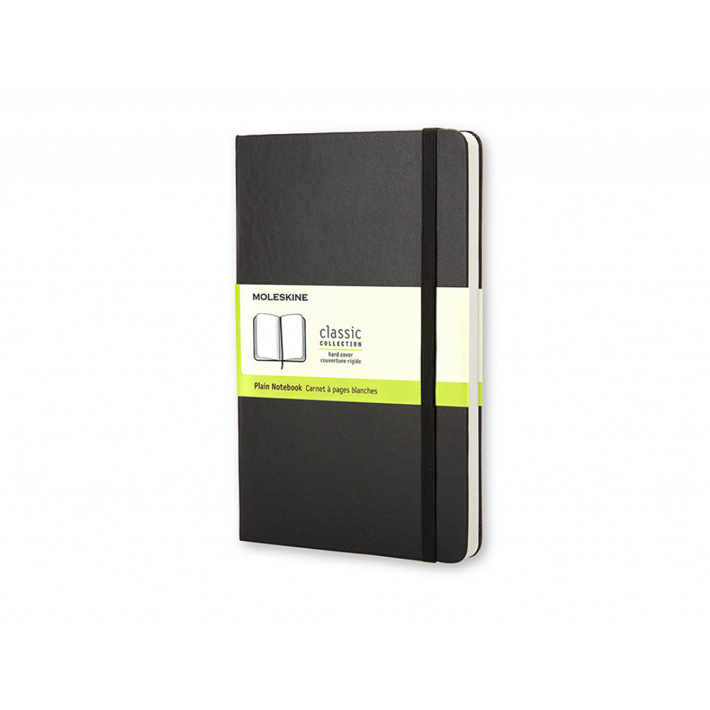 Moleskine Classic Notebook, Hard Cover - Blank Black, 9x14cm