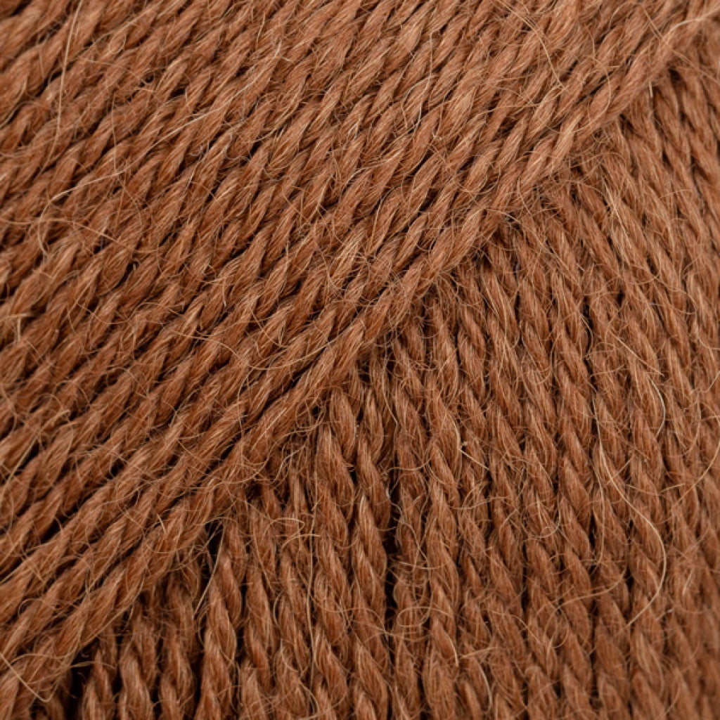 Alpaca Uni - 9041 Kobberbrun