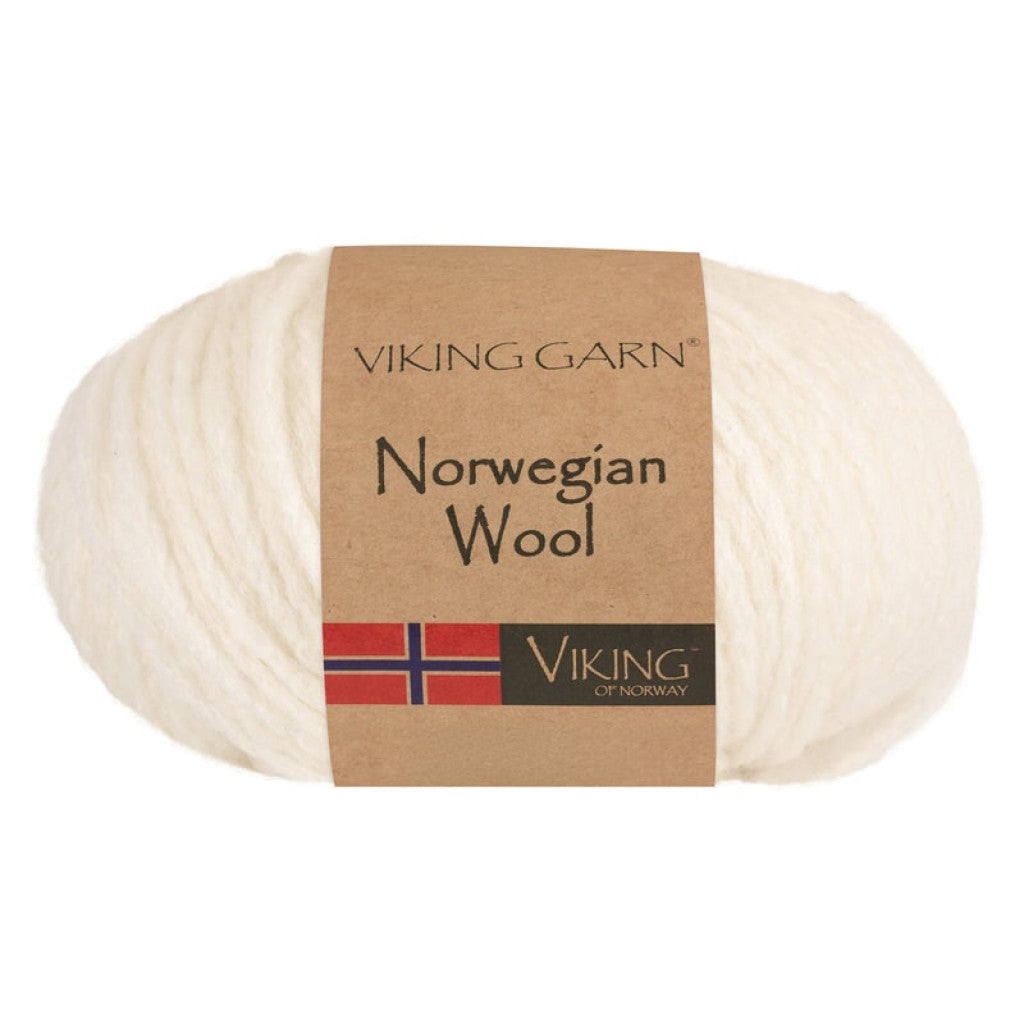 Norwegian Wool - 402 Naturhvit