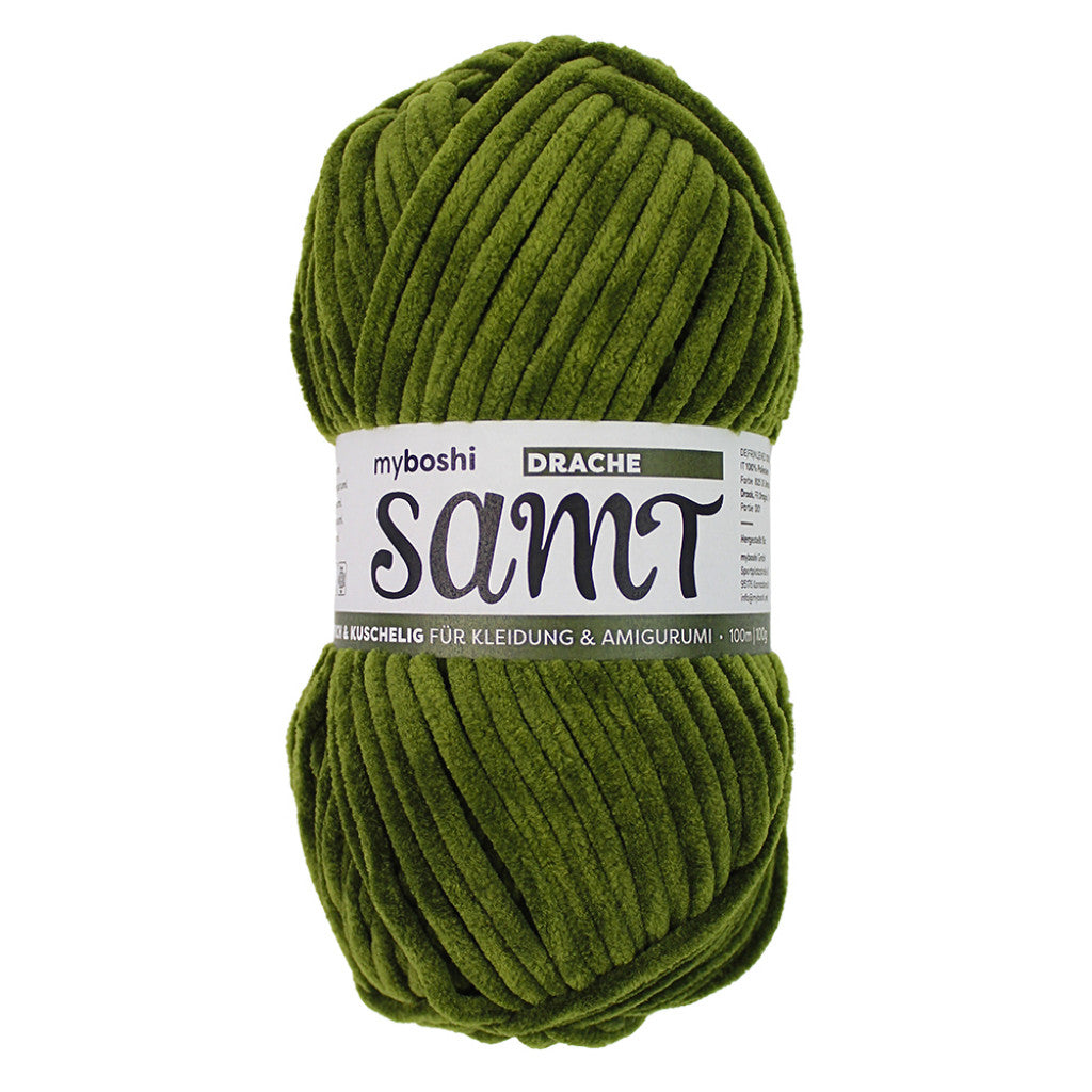 Myboshi Samt Chenillegarn 100g - 825 Dragon