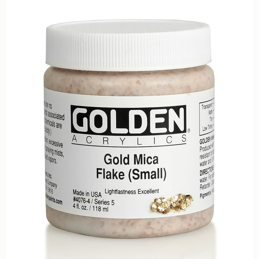 Golden - Heavy Body 118ml - 4076-4 Gold Mica Flake Small
