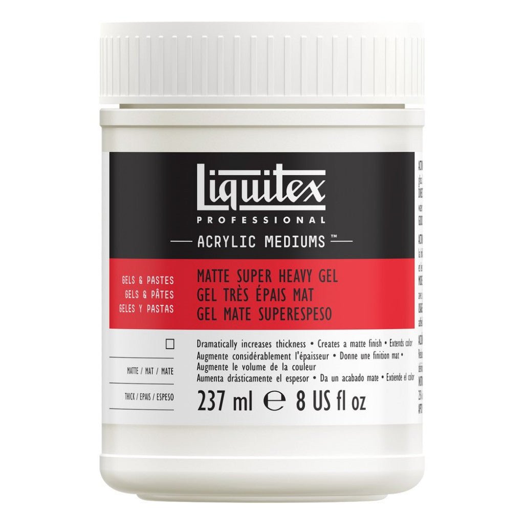 Liquitex Gel Matte, Super Heavy - 237 ml