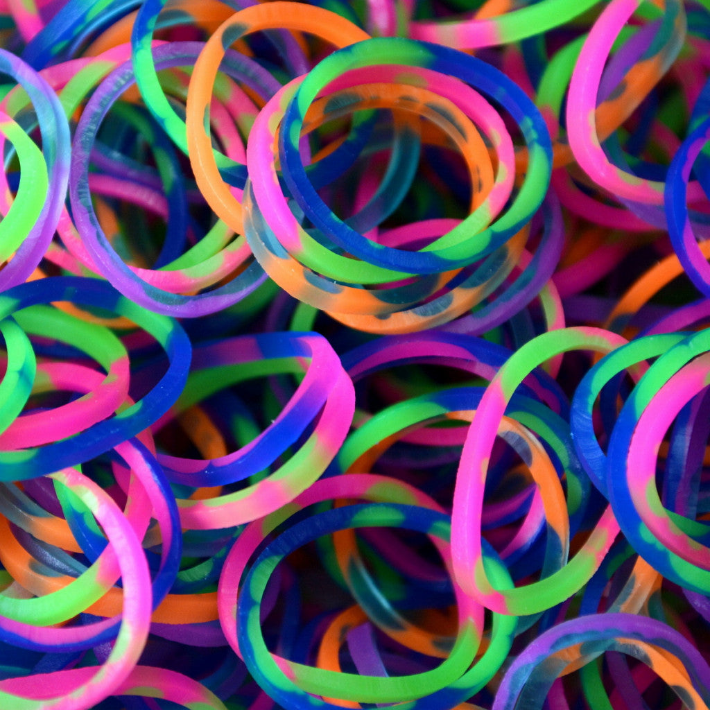 Rainbow Loom 600 Stk. Tie-Dye