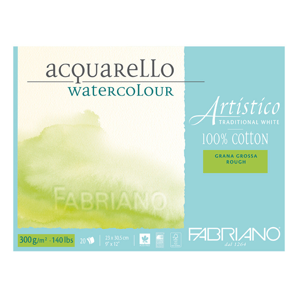 Fabriano Artistico EQ Traditional 300g GG 12,5x18cm 25ark