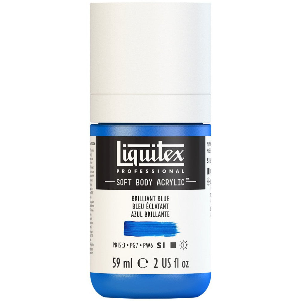 Liquitex Soft Body 59ml - 570 Brilliant Blue S1