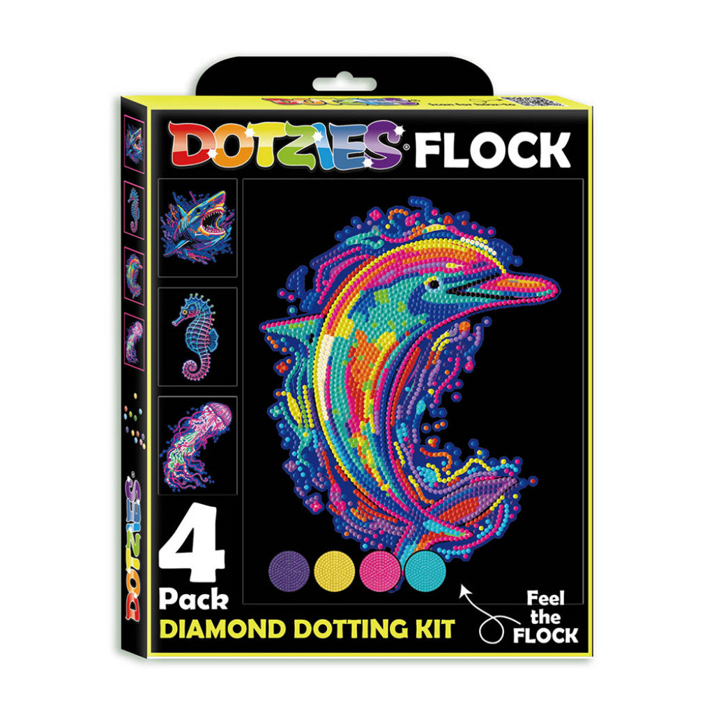 Diamond Dotz Dotzies - Flock - Neon Sea Life