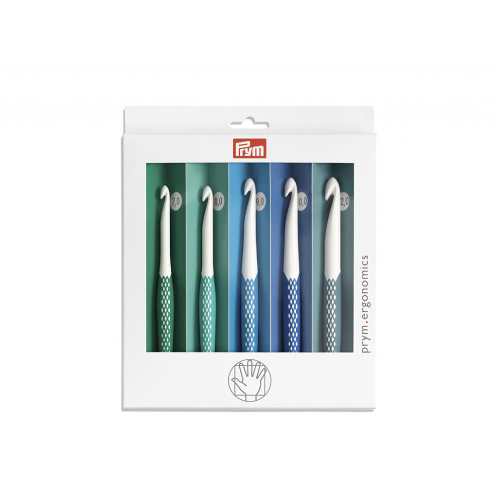 Prym Ergonomics Heklenålsett - 5stk 7-12mm