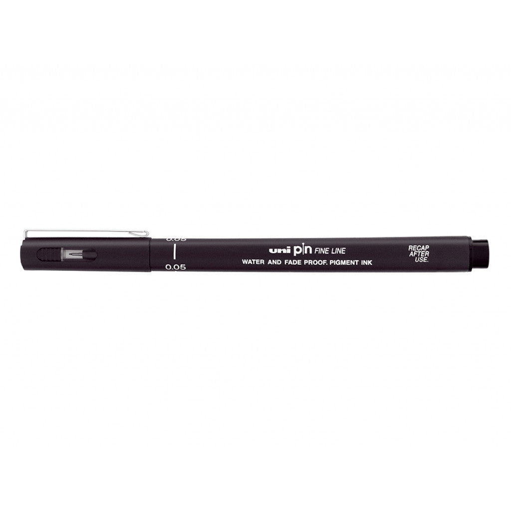 Uni pin Fineliner 005 - Sort